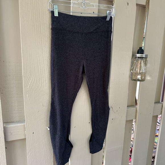 Free People Movement Halo cutout workout yoga leggings in grey medium - Picture 2 of 3